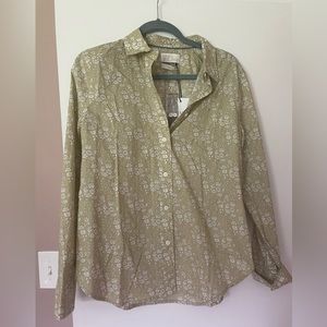 J Crew Liberty Print Button Down